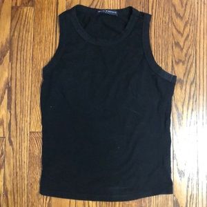 Black Brandy Melville crop top